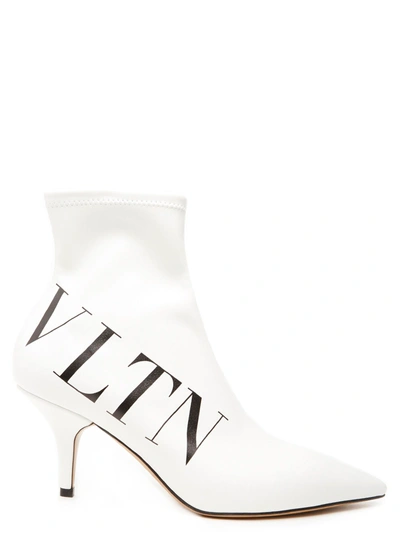 Shop Valentino Vltn Shoes In White