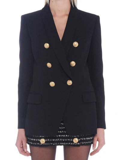 Balmain Jacket In Black