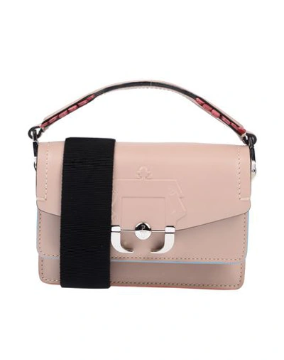 Shop Paula Cademartori Handbags In Pale Pink