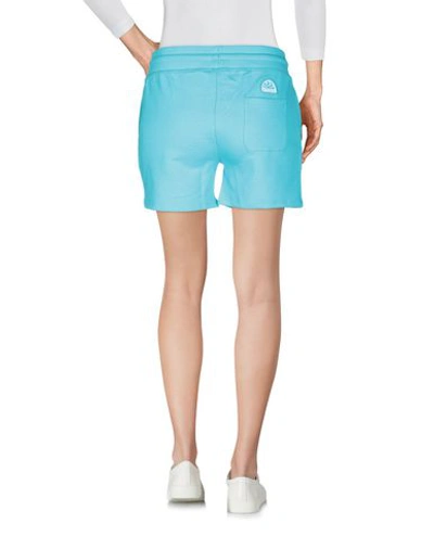 Shop Sundek Shorts In Turquoise