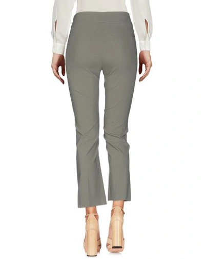 Shop Avenue Montaigne Casual Pants In Military Green