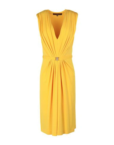 Shop Space Style Concept Knee-length Dress In Yellow