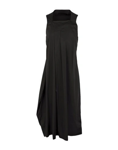 Shop Malloni Knee-length Dresses In Black