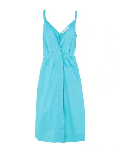 Shop Liviana Conti Knee-length Dress In Azure