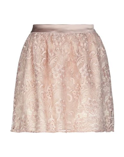 Shop Hope Mini Skirt In Pale Pink
