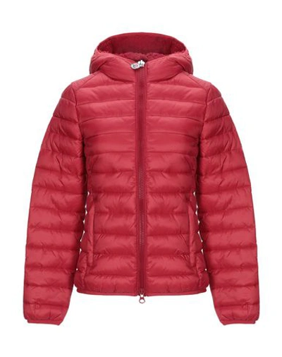Shop Invicta Synthetic Down Jackets In Red