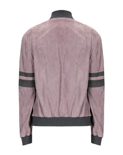 Shop Brunello Cucinelli Jackets In Pastel Pink