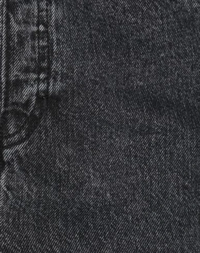 Shop Vetements Denim Skirts In Steel Grey