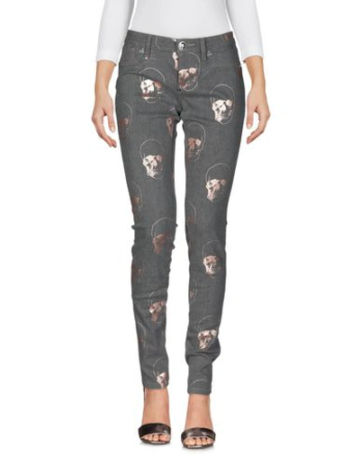 Shop Philipp Plein Jeans In Grey