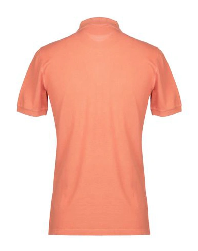 Shop Brunello Cucinelli Polo Shirt In Orange