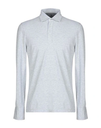 Shop Brunello Cucinelli Polo Shirt In Light Grey