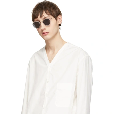 Shop Eyevan 7285 Transparent 717e Sunglasses In C2030 Clr