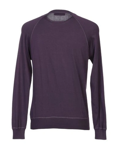 Shop Brunello Cucinelli Sweater In Dark Purple
