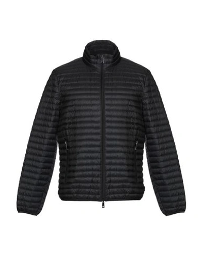 Shop Emporio Armani Down Jackets In Black