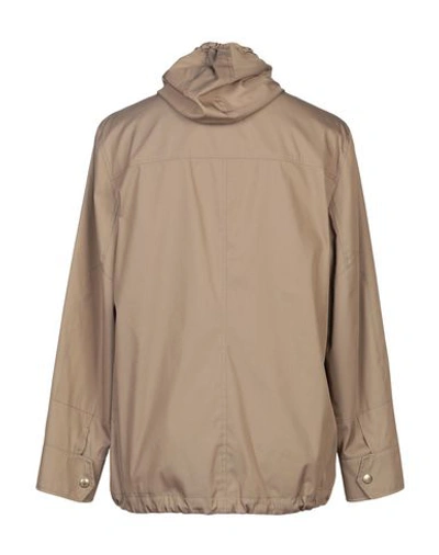 Shop Brunello Cucinelli Full-length Jacket In Camel