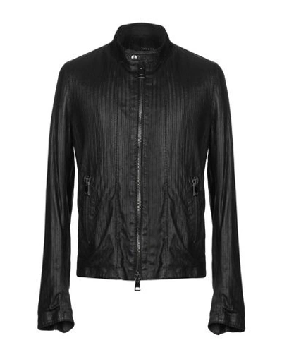 Shop Dacute Biker Jacket In Black