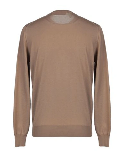 Shop Brunello Cucinelli Sweaters In Light Brown