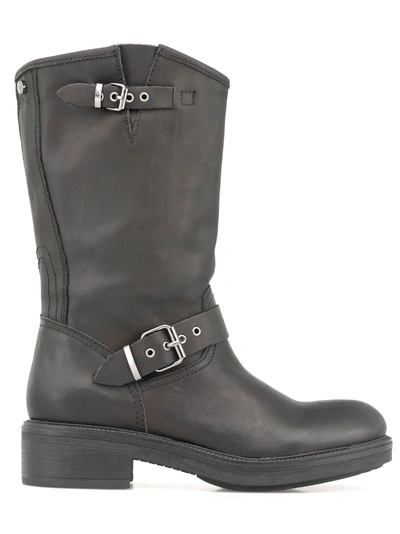 Shop Cult Who Mid Boot 2504 In Black