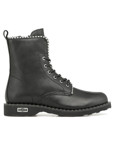 Shop Cult Zeppelin Mid 2662 Army Boot In Black