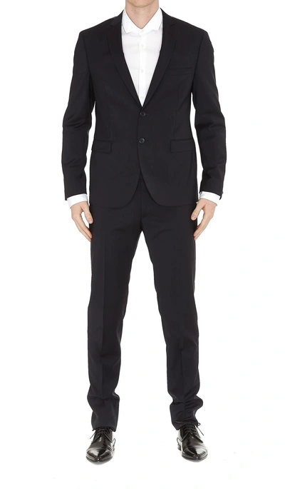 Shop Tonello Formal Suit In Dark Blue