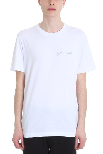 Shop Omc Paranoi White Cotton T-shirt