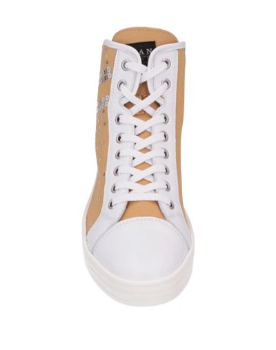 Hogan Rebel Sneakers In Beige