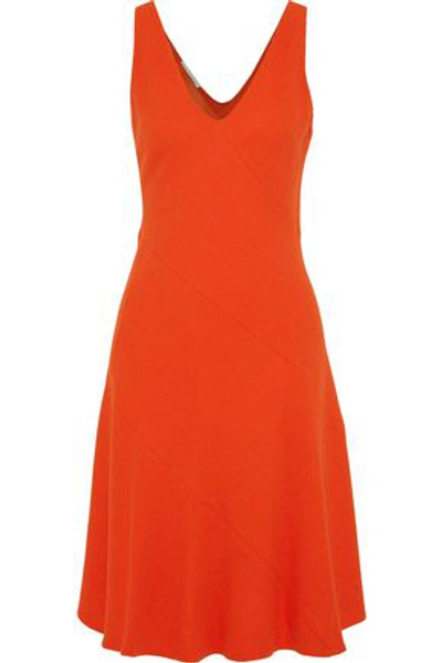 Shop Narciso Rodriguez Woman Wool Dress Bright Orange