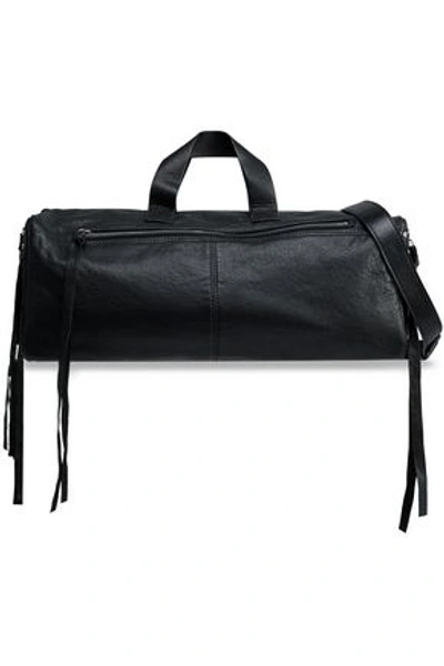 Shop Mcq By Alexander Mcqueen Mcq Alexander Mcqueen Woman Convertible Leather Weekend Bag Black