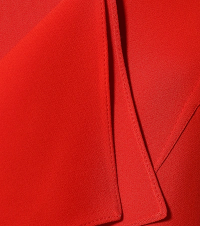 Shop Roland Mouret Lorre Column Gown In Red