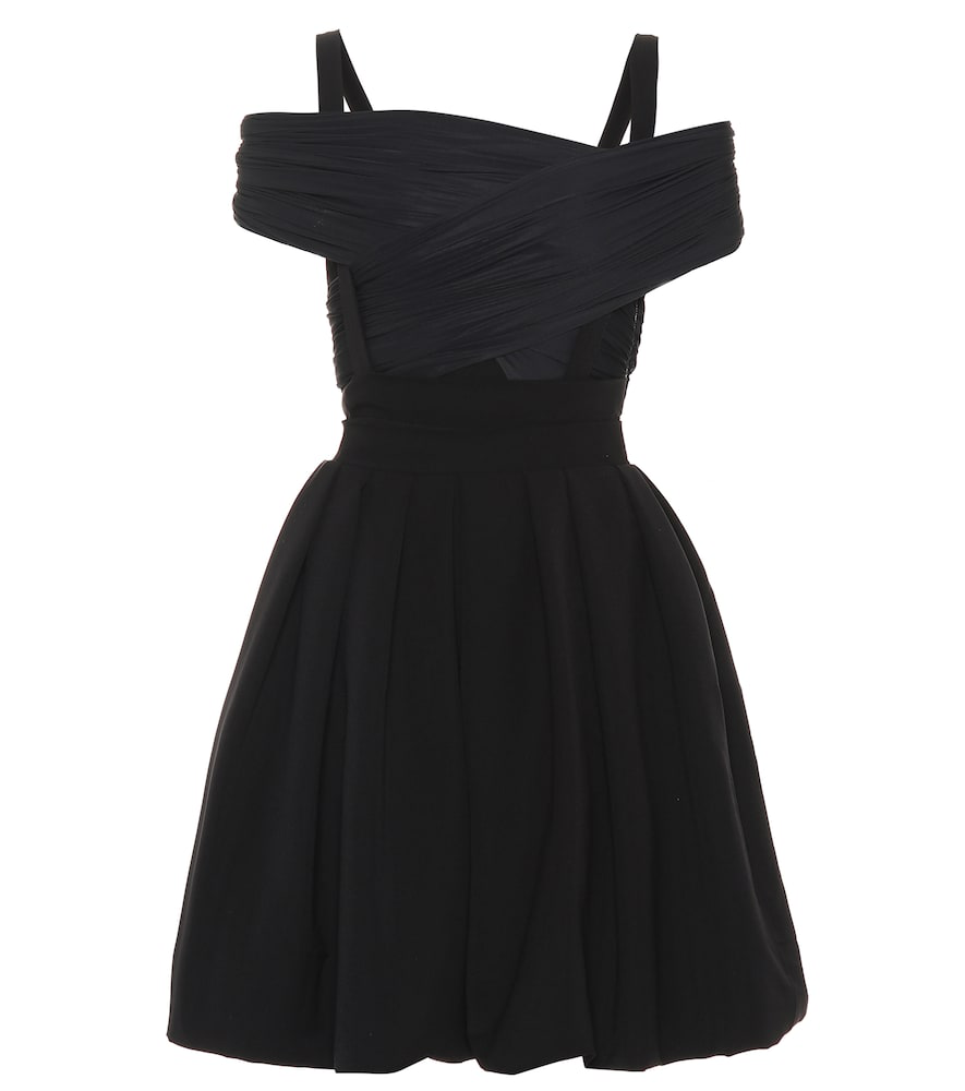 Preen By Thornton Bregazzi Cilla Stretch-satin Dress In Black | ModeSens