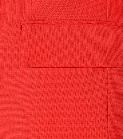 Shop Veronica Beard Miller Dickey Blazer In Red