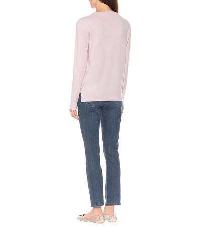 Shop Tory Burch Cashmere Sweater In Pink