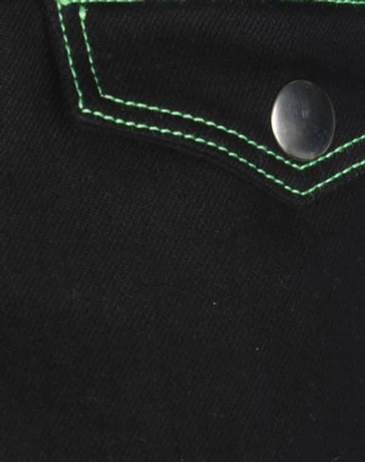 Shop Courrèges Denim Skirt In Black