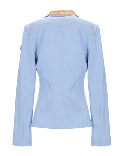 Shop Alviero Martini 1a Classe Blazer In Sky Blue