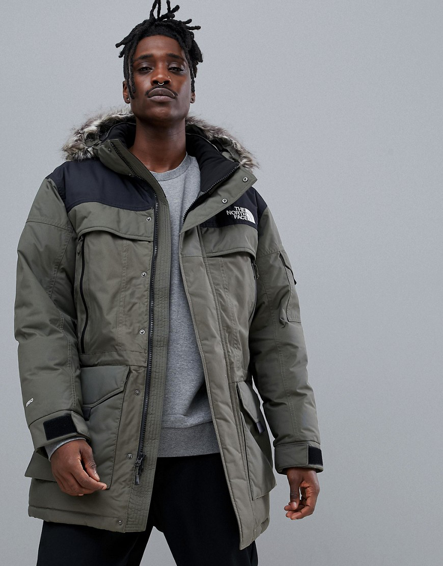 north face mcmurdo green