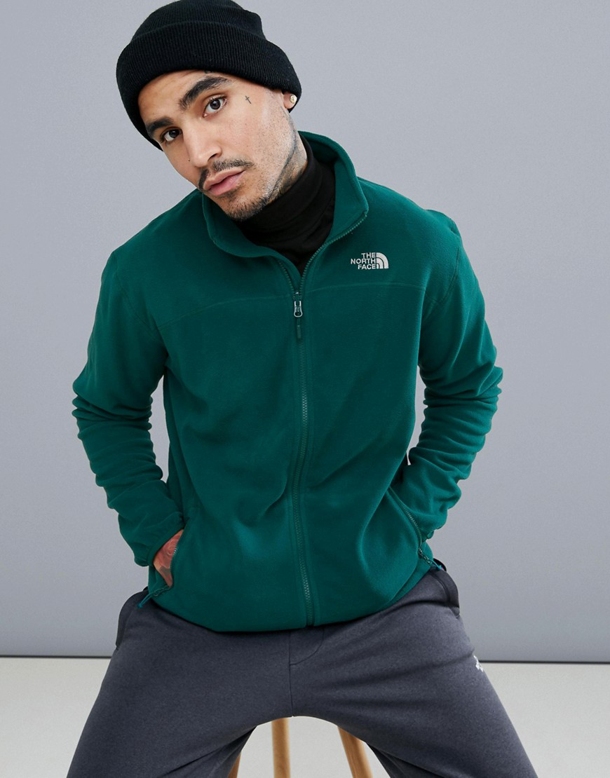 north face 100 glacier full zip fleece