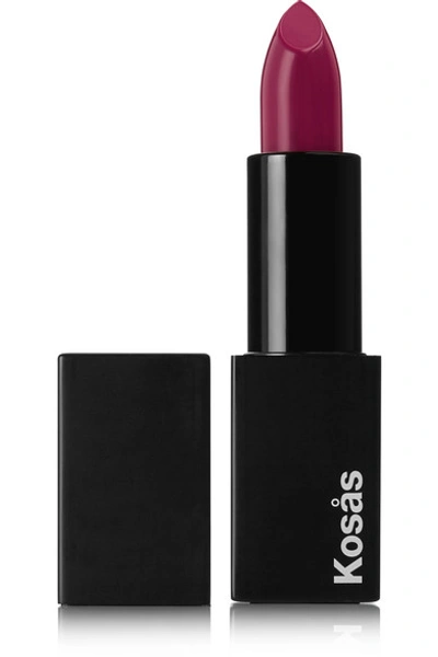 Shop Kosas Lipstick - Violet Fury In Purple