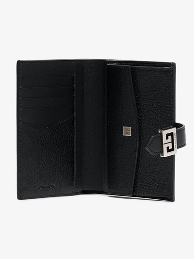 Shop Givenchy Black Gv3 Medium Wallet