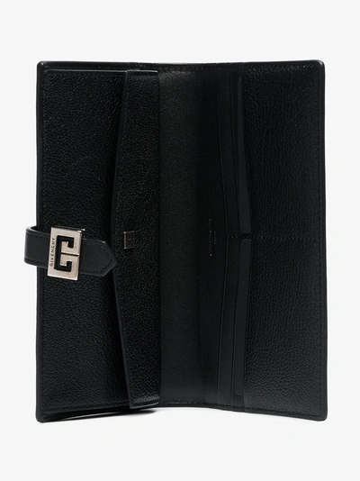 Shop Givenchy Black Gv3 Large Wallet