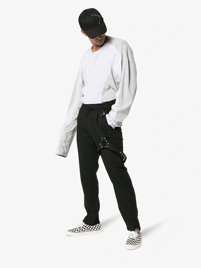 Shop Vans Black And White Ua Classic Lace-up Dx Check Cotton Sneakers