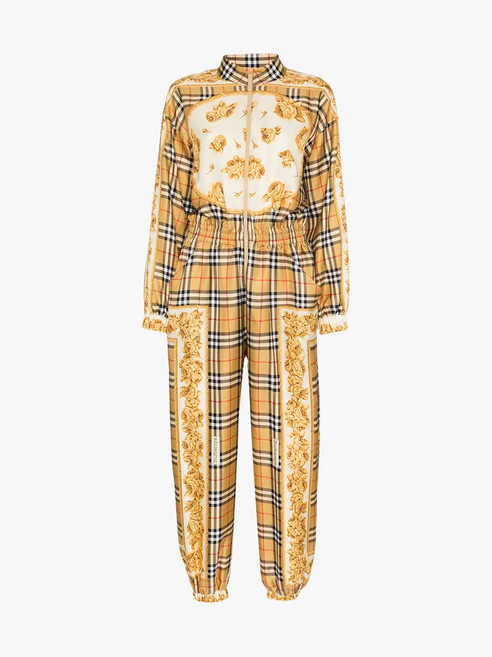 burberry print jumpsuit