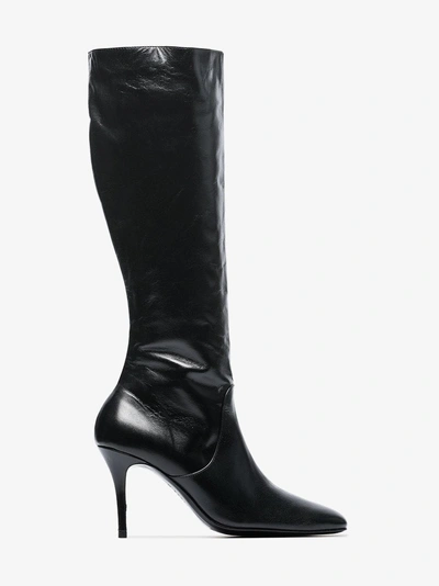 Shop Dorateymur Black Town & Country 90 Leather Boots