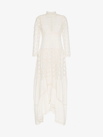 Shop By Timo Broderie Anglaise Maxi Dress In White