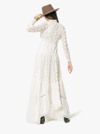 Shop By Timo Broderie Anglaise Maxi Dress In White