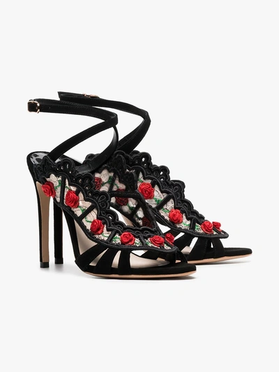 Shop Sophia Webster 'carmen 100' Sandalen In Black