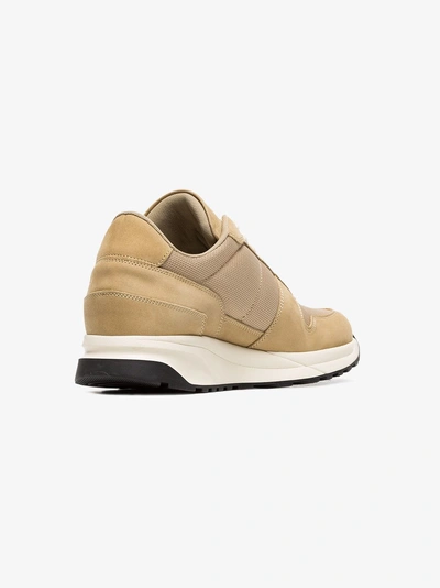 Shop Common Projects Track Vintage Low Sneakers In Nude/neutrals