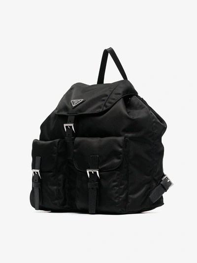 Shop Prada Klassischer Rucksack In Black