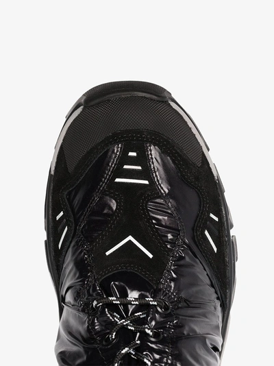 Shop Calvin Klein 205w39nyc Black Nylon Carsdat 8 Sneakers