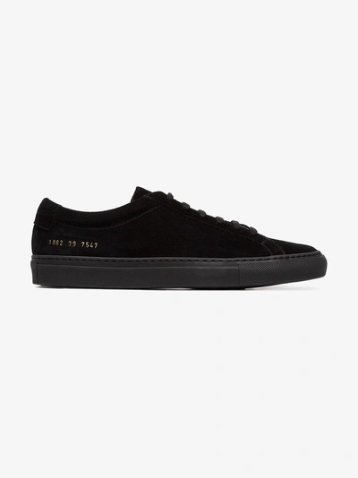 Shop Common Projects Achilles Low Sneakers In Black