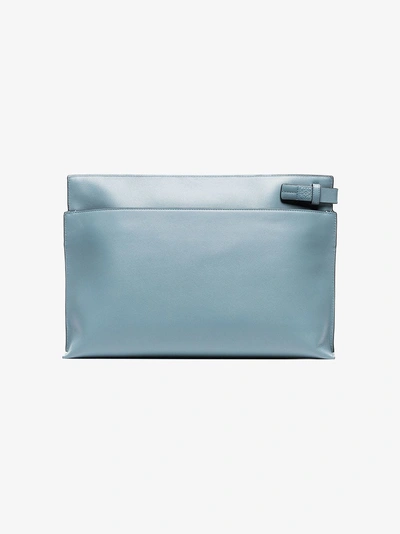 Shop Loewe Clutch Aus Leder In Blue